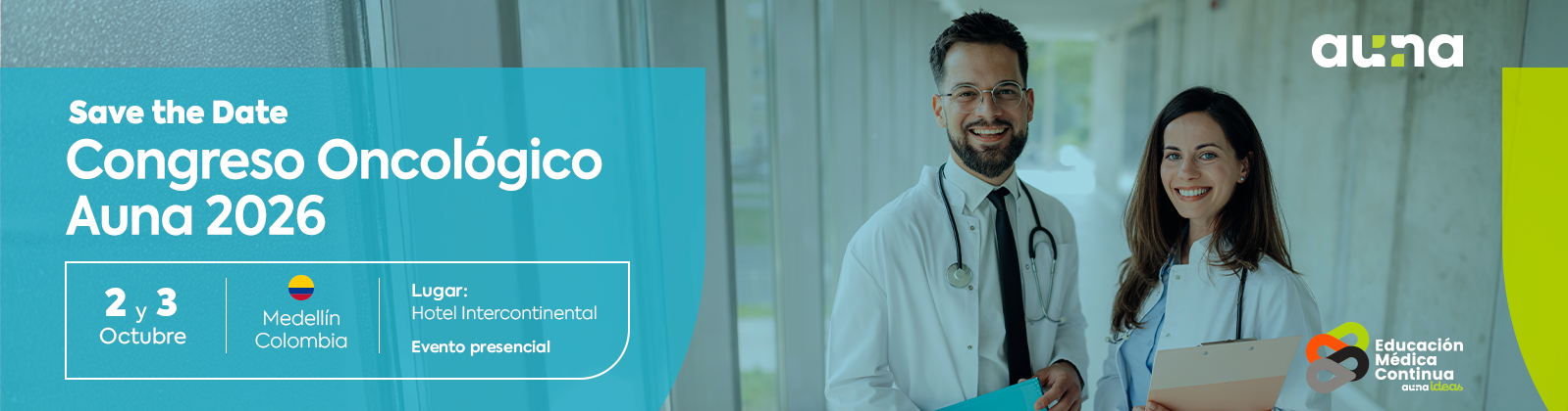 Save the date Congreso de Oncología